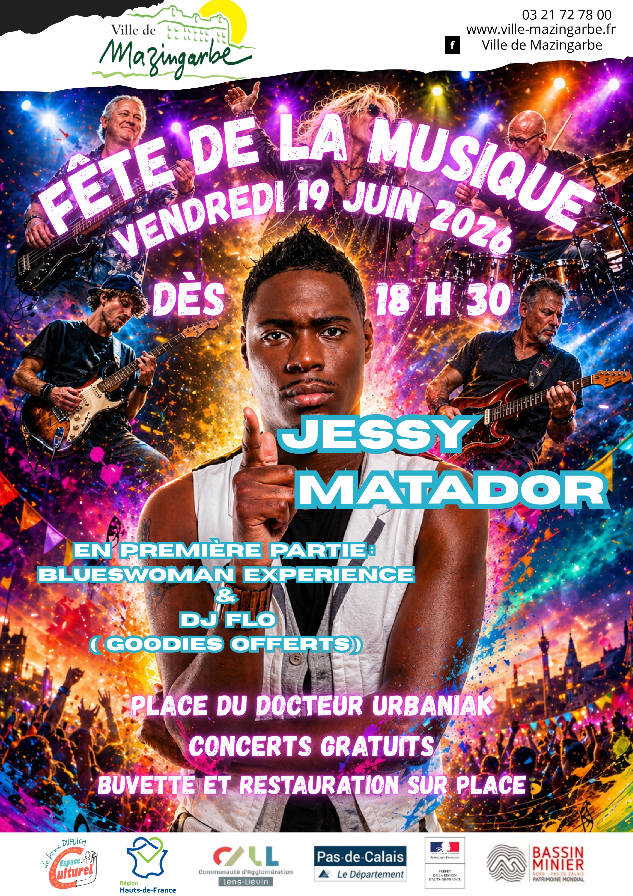 BONNE AFFICHE FETE DE LA MUSIQUE MAZINGARBE page 0001