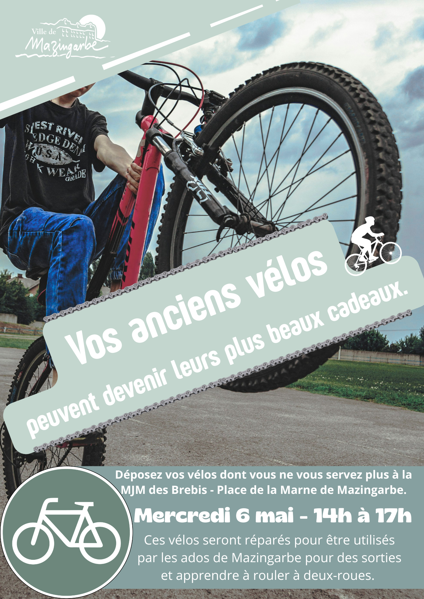 V6 Propo Vos anciens vélos