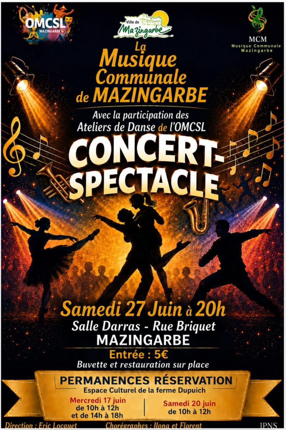 concert spectacle 27 juin