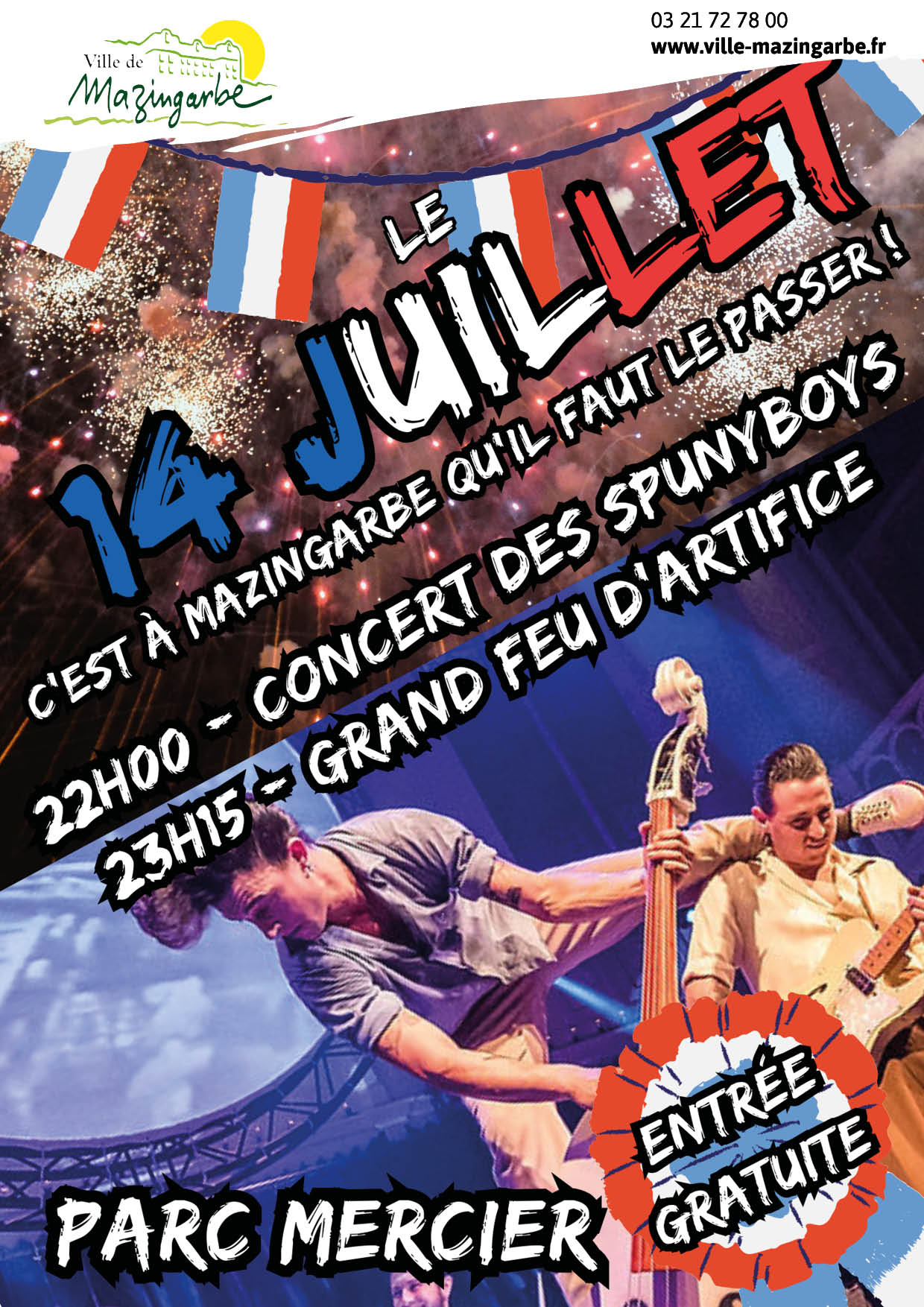 DEFFF affiche indesign 14 juillet DEFF