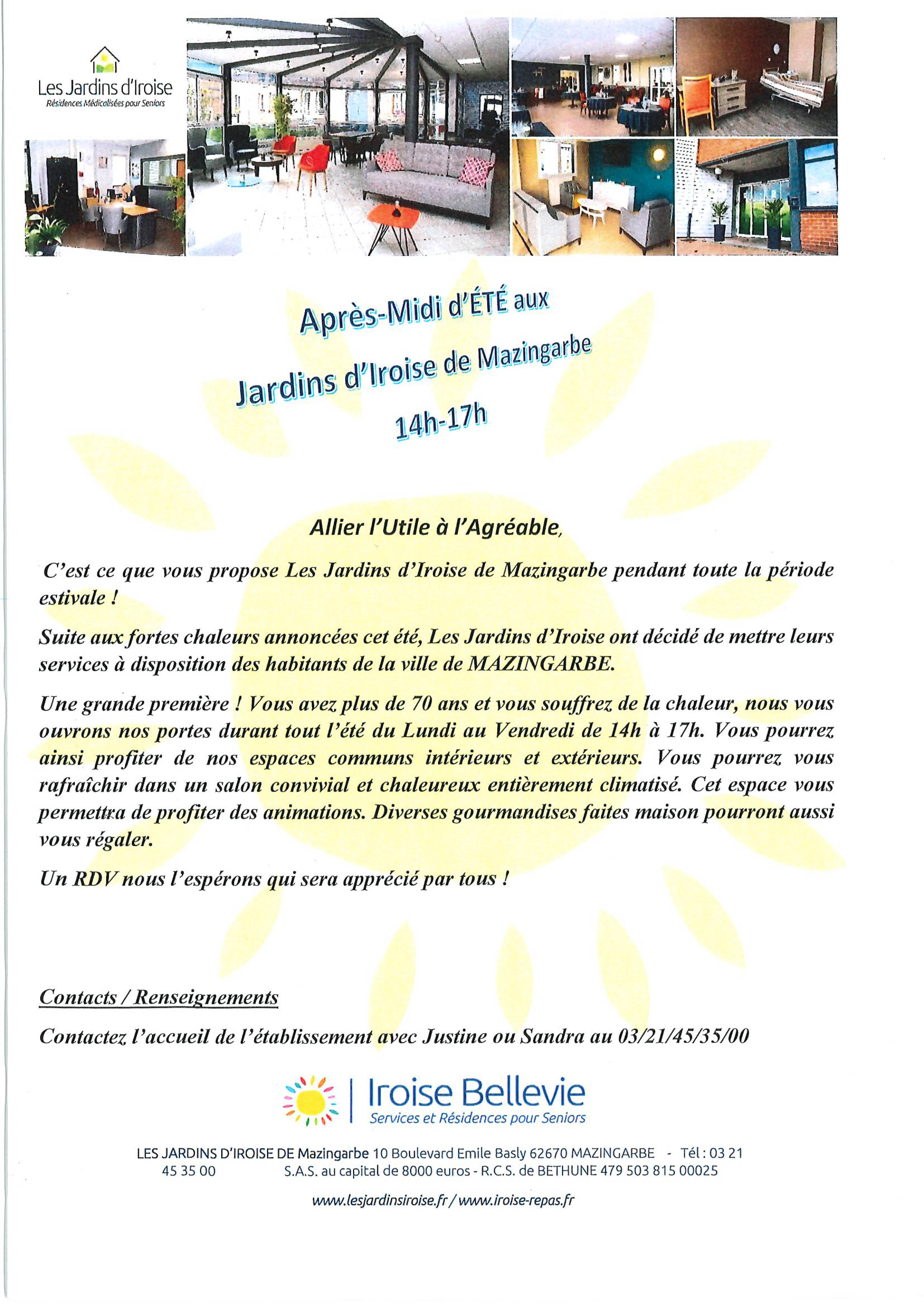 affiche jardins iroise