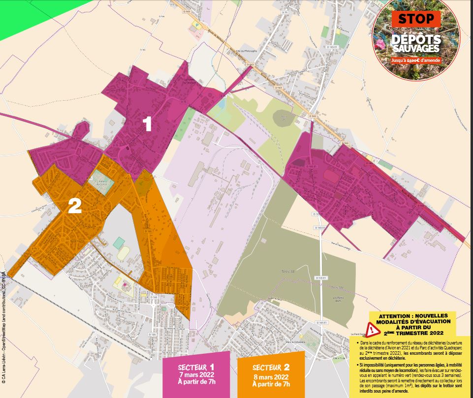 calendrier collecte 2022